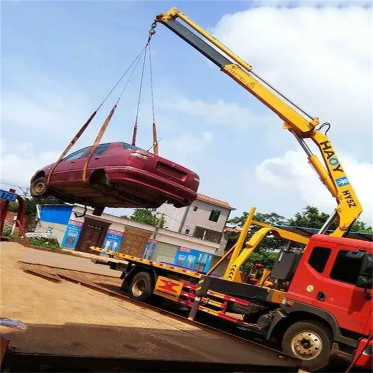 宁远吊车救援小汽车怎么吊